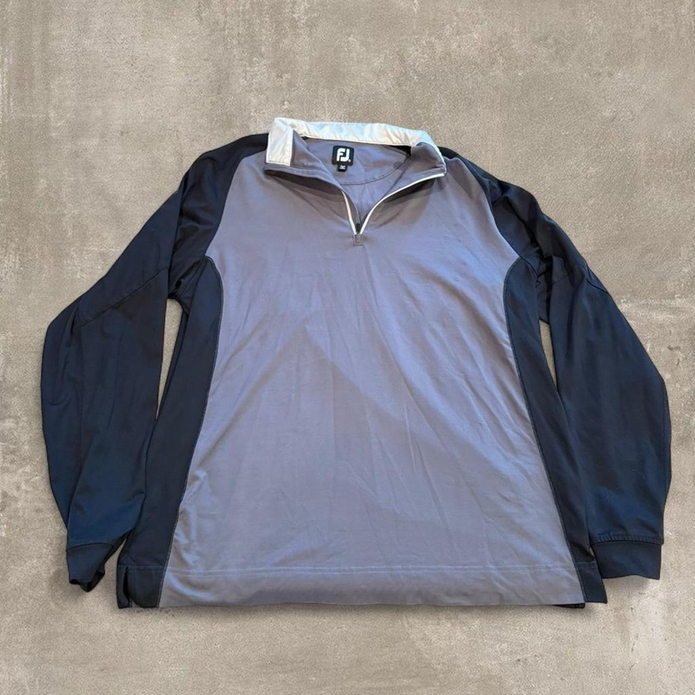 FootJoy Men's Black and Gray Performance Jacket